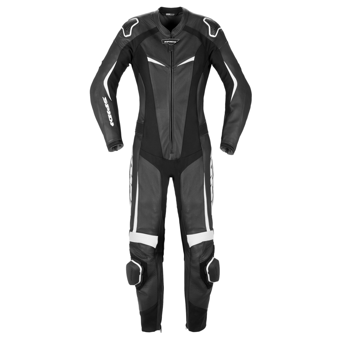 Дамски кожен мото екип SPIDI TRACK PERF PRO Black/White