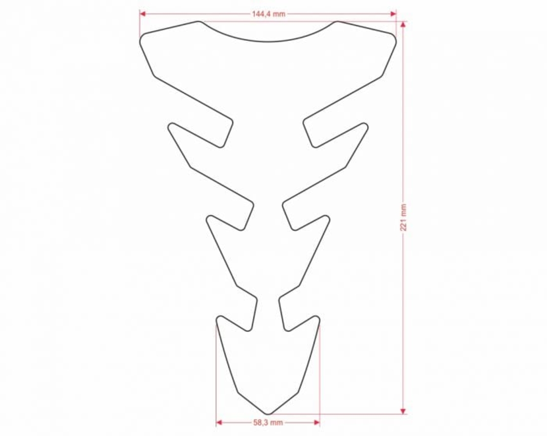 Протектор за резервоар ONEDESIGN CGEXS71WP/PR3484