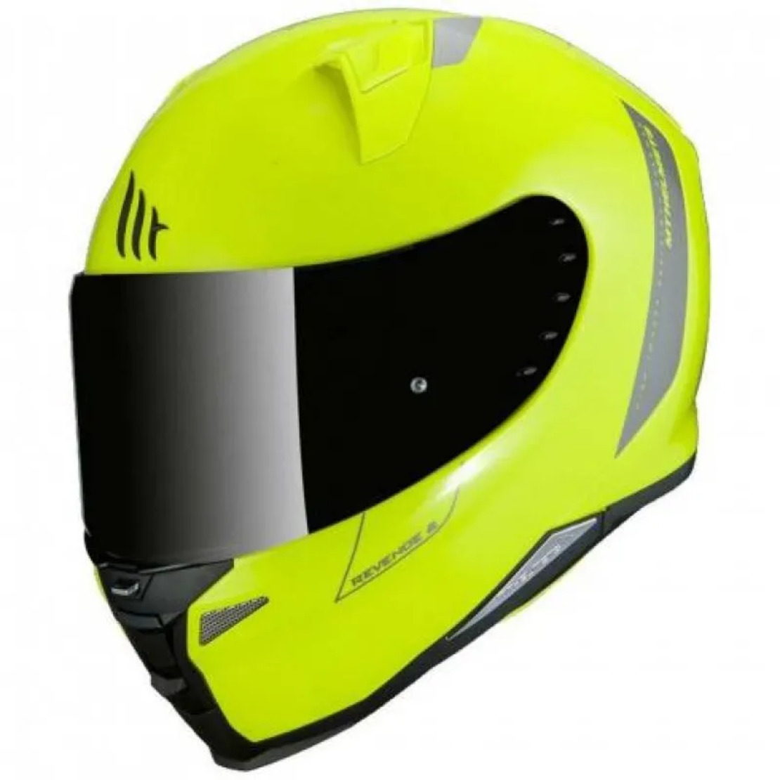 Каска MT REVENGE 2 SOLID GLOSS FLUO YELLOW