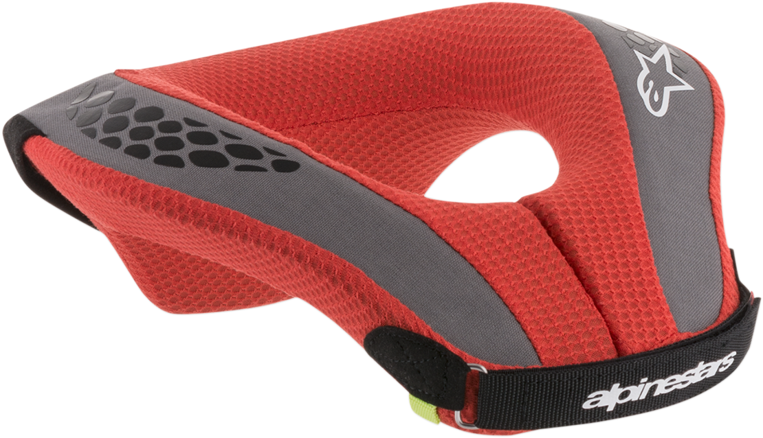 Детска протекторна яка ALPINESTARS Sequence Neck Roll BLACK/RED