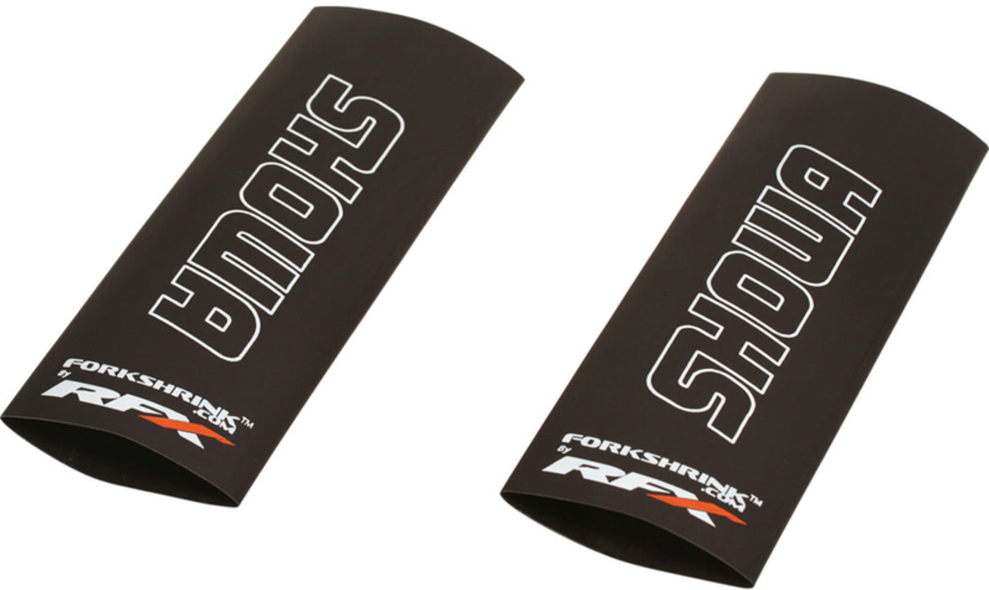 Калъфи за колове RFX Race Series Forkshrink Upper Fork Guard w/ Showa Logo - White