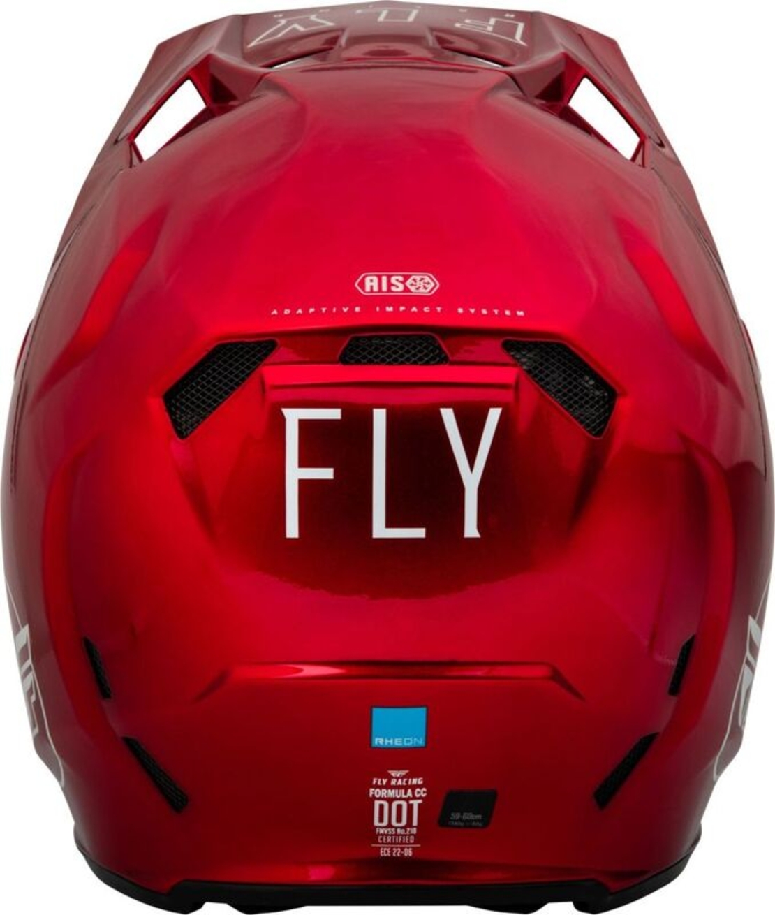 Мотокрос каска FLY RACING Formula CC Centrum - Metallic Red/White