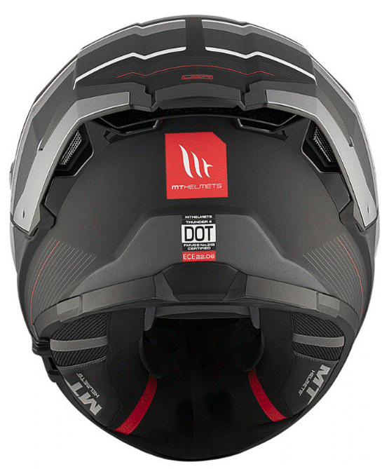 Каска MT THUNDER 4 SV R25 B2 BLACK/GRAY