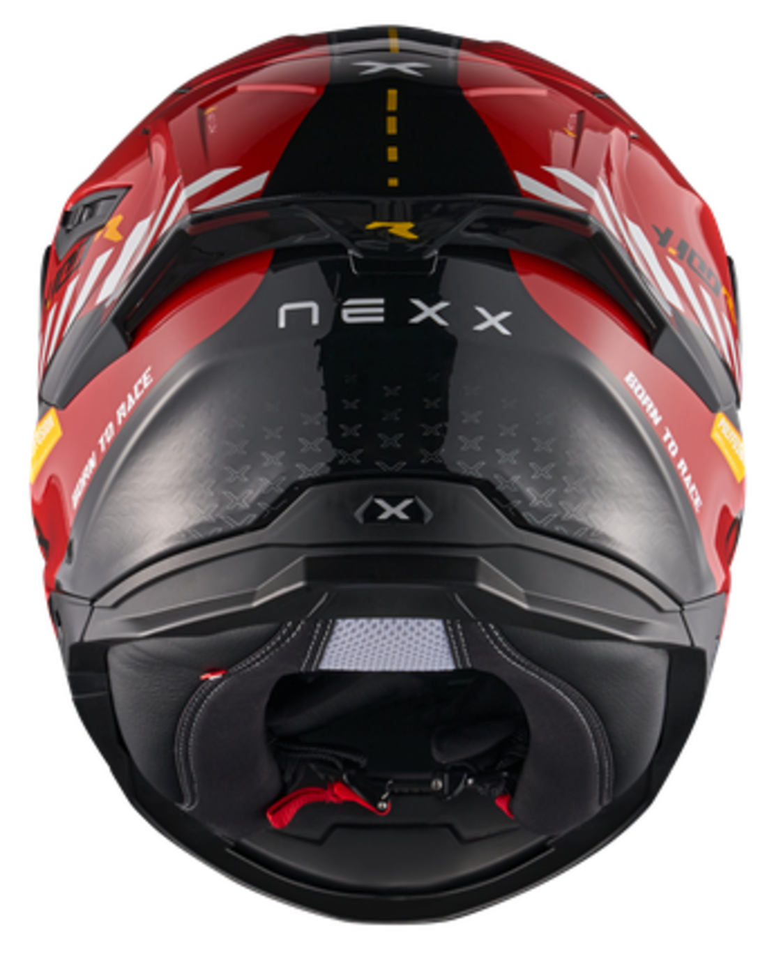 Каска NEXX Y100R FADE RED BLACK