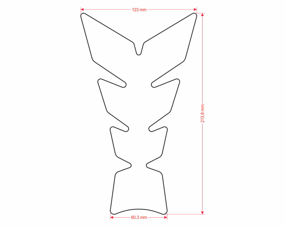 Протектор за резервоар  CGMOON18P/PR3567