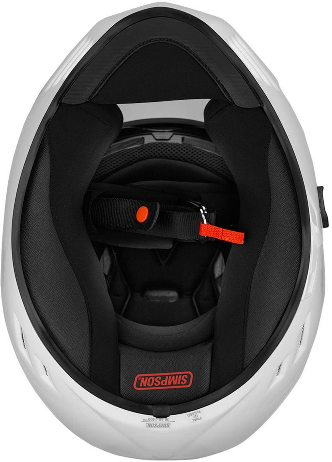 Каска SIMPSON VENOM SOLID GLOSS WHITE