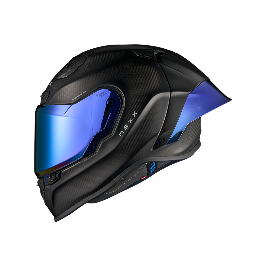 Каска NEXX X.R3R  ZERO PRO 2 CARBON BLUE MATT