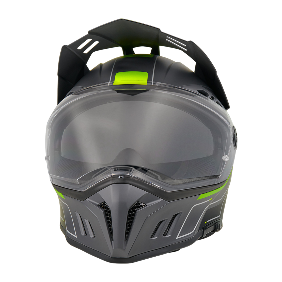 Ендуро каска O'NEAL SIERRA RS ECHO BLACK/NEON YELLOW V.26