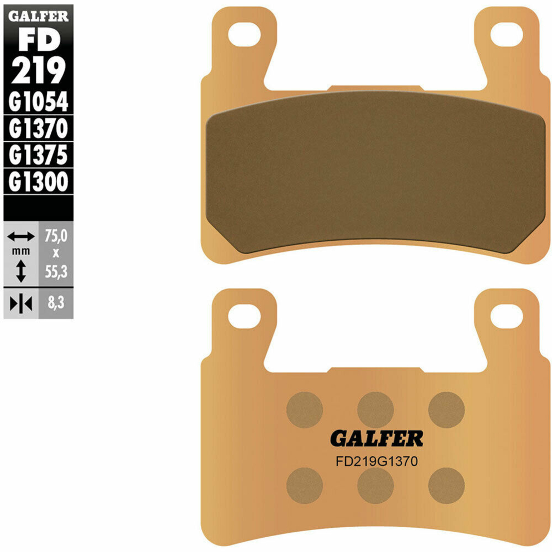 Предни мото накладки Galfer SINTERED COMPOUND FD219G1370
