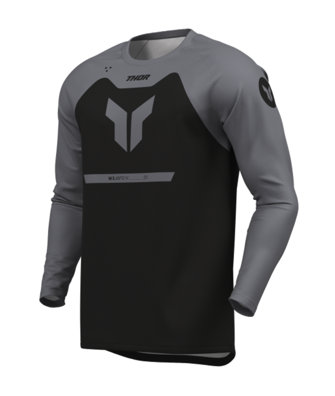 Мотокрос джърси THOR RIDEMODE MENACE BLACK