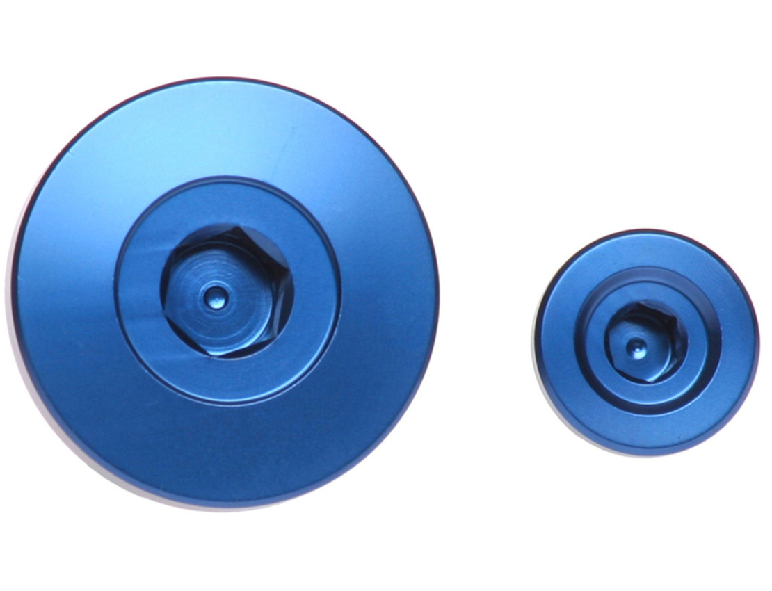 Капак за синхронизиране RFX Pro Engine Timing Plug Set - Blue Sherco SE/SE-F