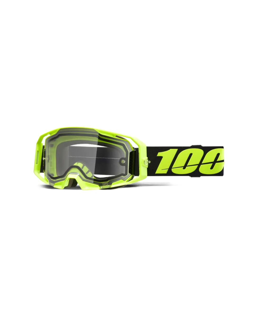 Мотокрос очила 100%  ARMATIC ENDURO MOTO DUAL PANE NEON YELLOW