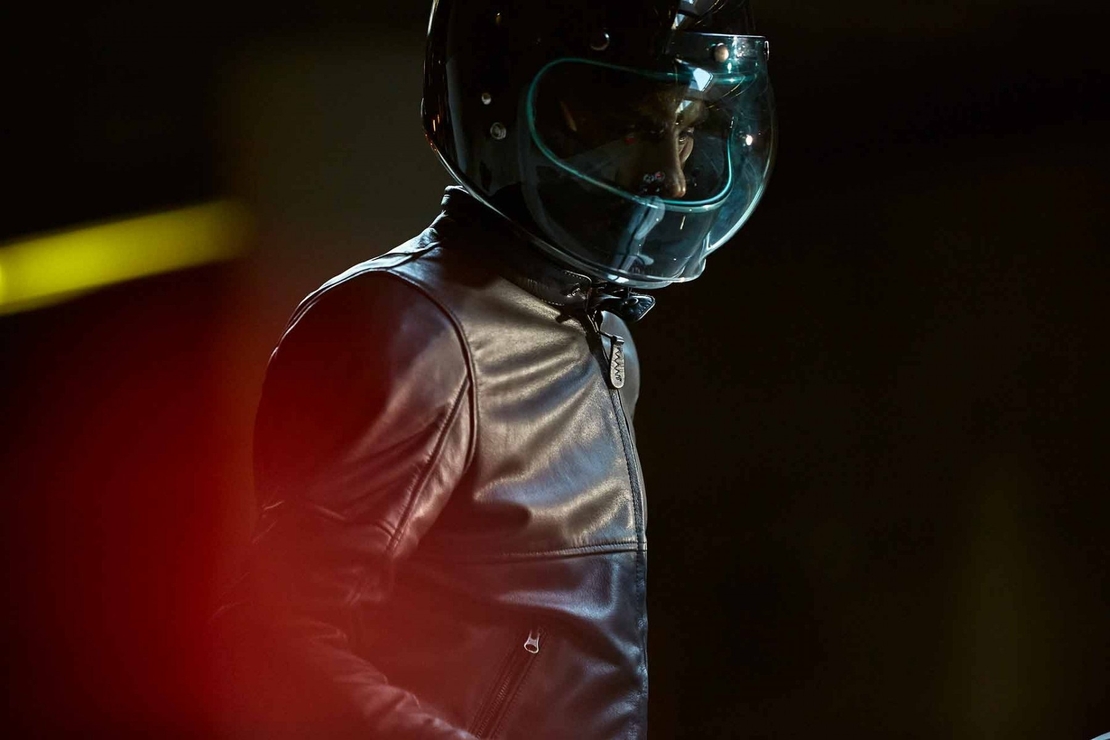 Кожено яке за мотор SPIDI ROCK BLACK