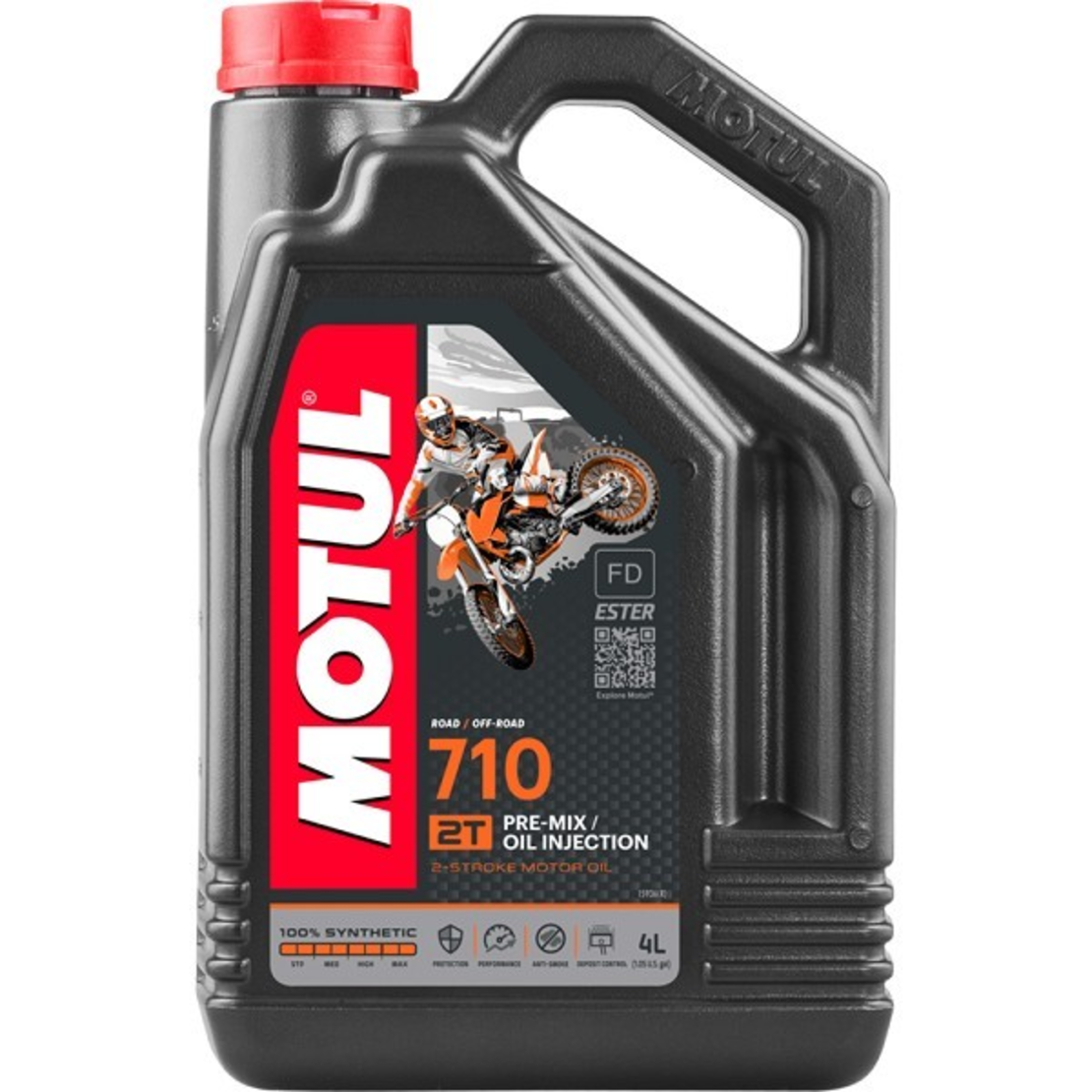 Масло MOTUL 710 2T-4L