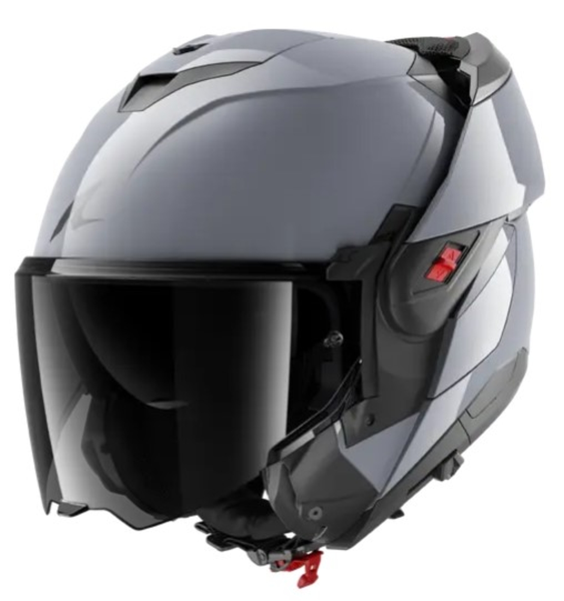 Модуларна каска SHARK OXO Gun Silver