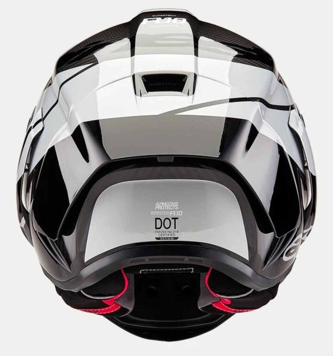 Каска ALPINESTARS Supertech R10 Element Black/Carb/Silver