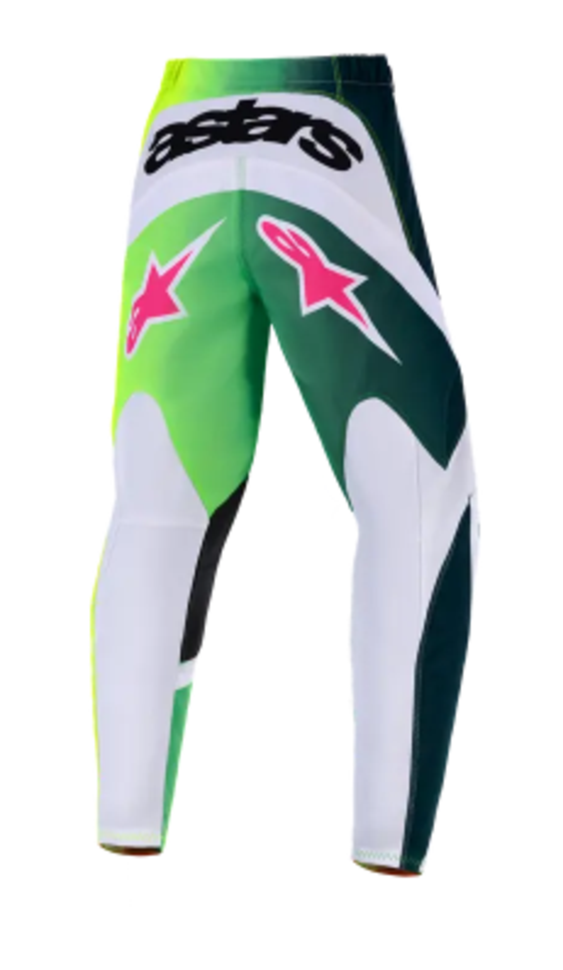 Детски мотокрос брич ALPINESTARS FLUID PORTL GRN/WH/BLK