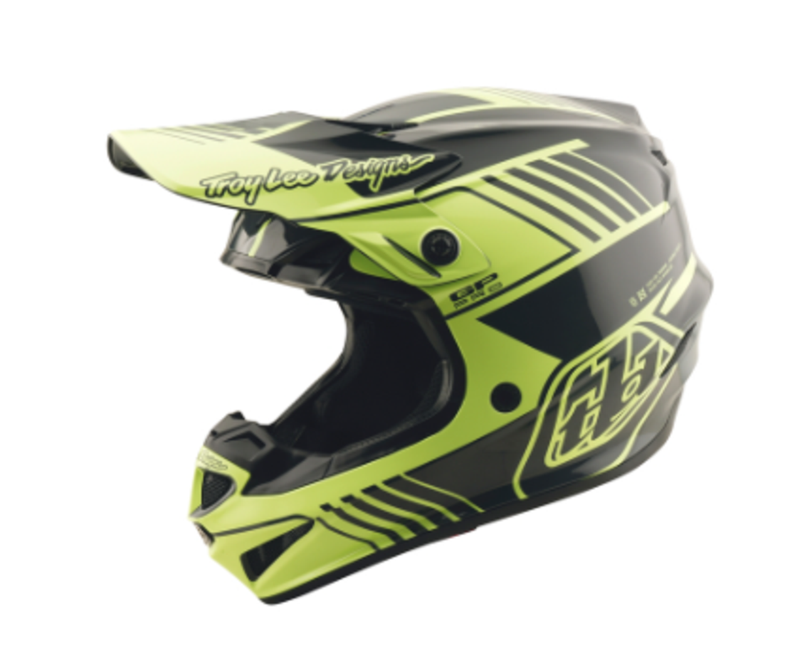 Mотокрос каска TROY LEE DESIGNS GP Pro Segment - Yellow