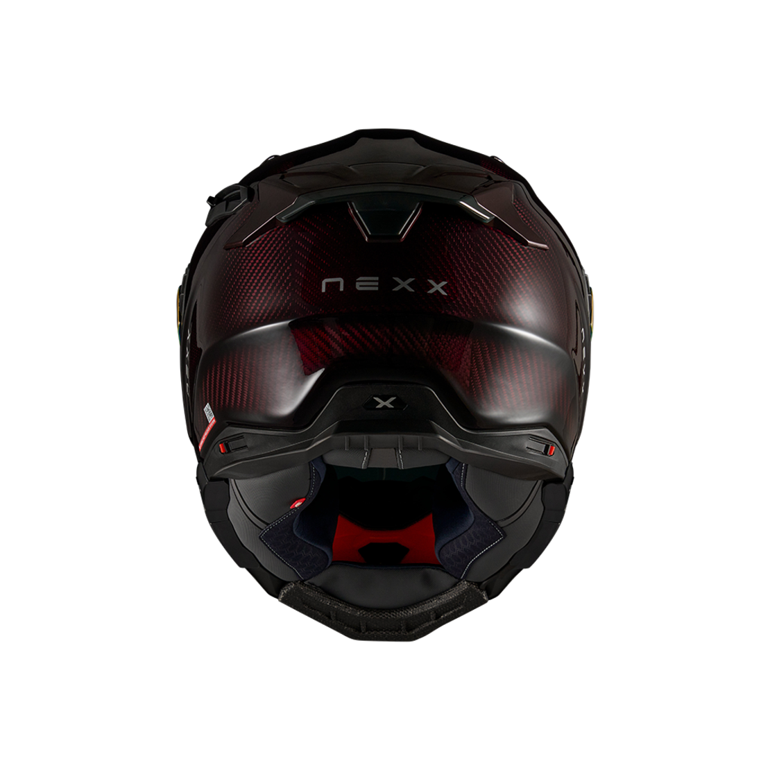 Каска NEXX X.WST3 LAVA CARBON RED
