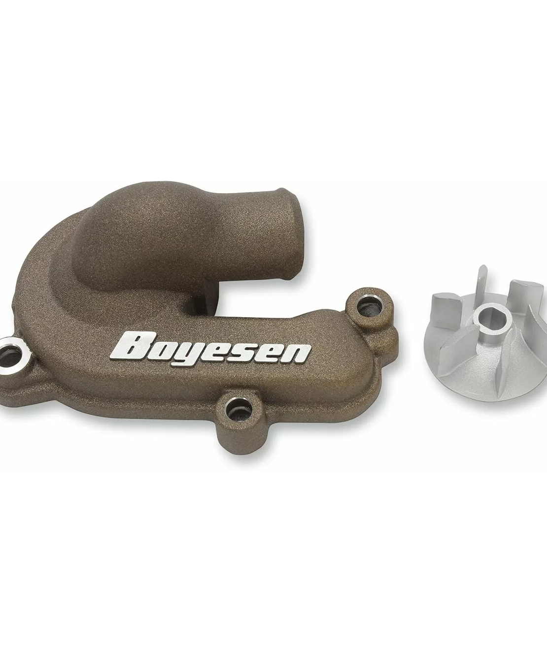 Комплект капак на водната помпа и работно колело BOYESEN COVER/IMP WATPUMP KTM Magnesium