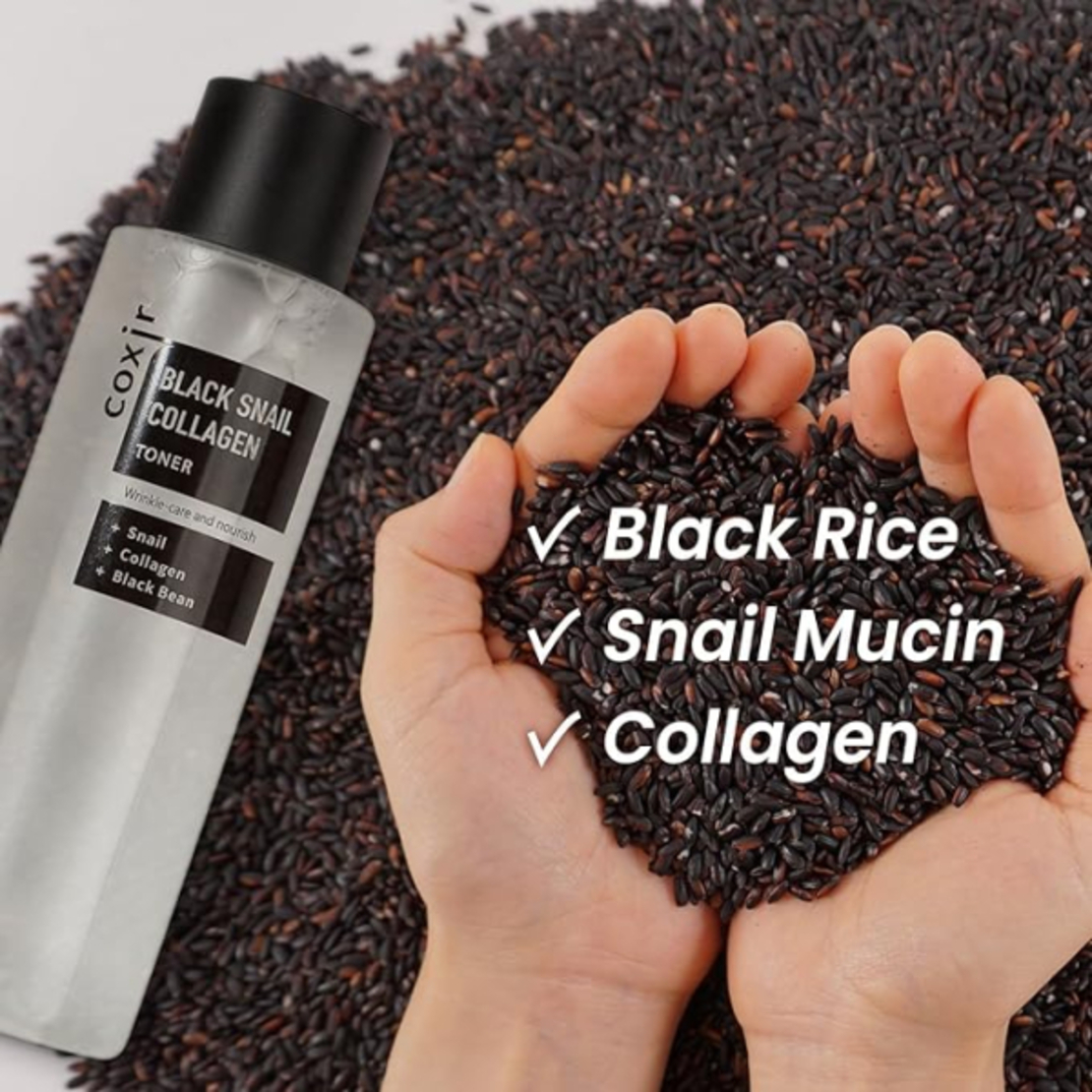 Coxir Black Snail Collagen Toner 150ml
