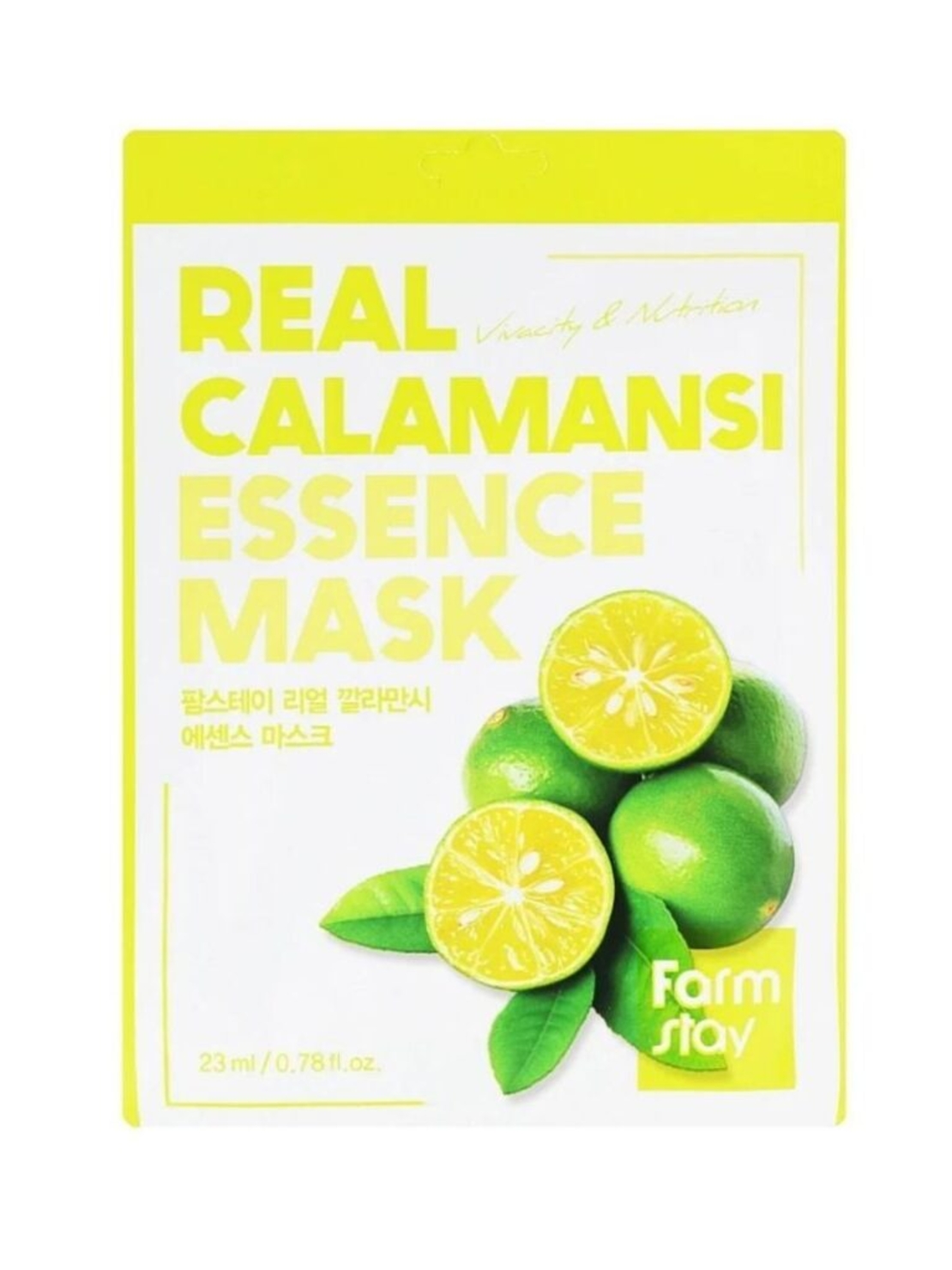 Farmstay Real Calamansi Essence Mask 23ml