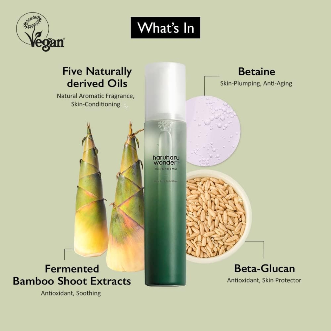 Haruharu wonder Black Bamboo Mist 80ml
