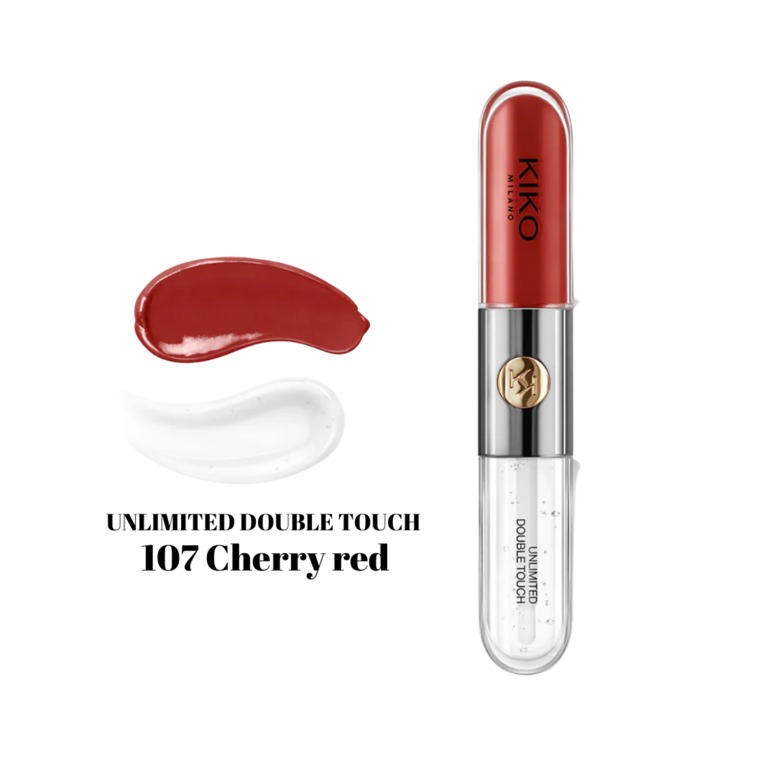 KIKO Milano Unlimited Double Touch 107 Cherry Red