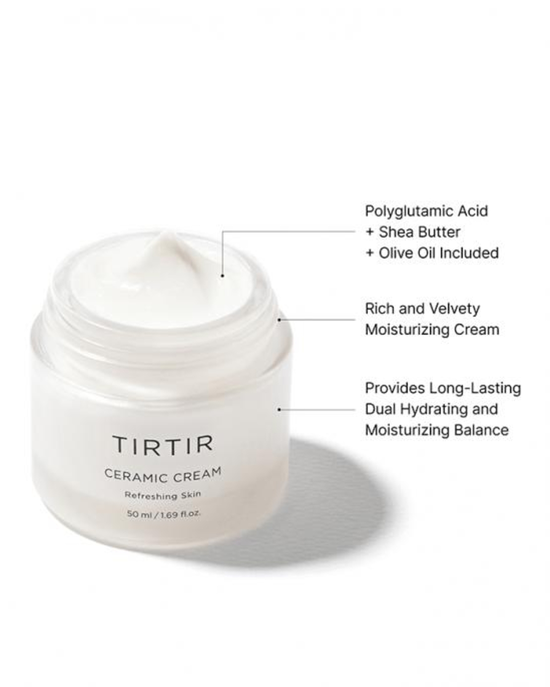 Tir Tir Ceramic Cream Refreshing Skin 50ml