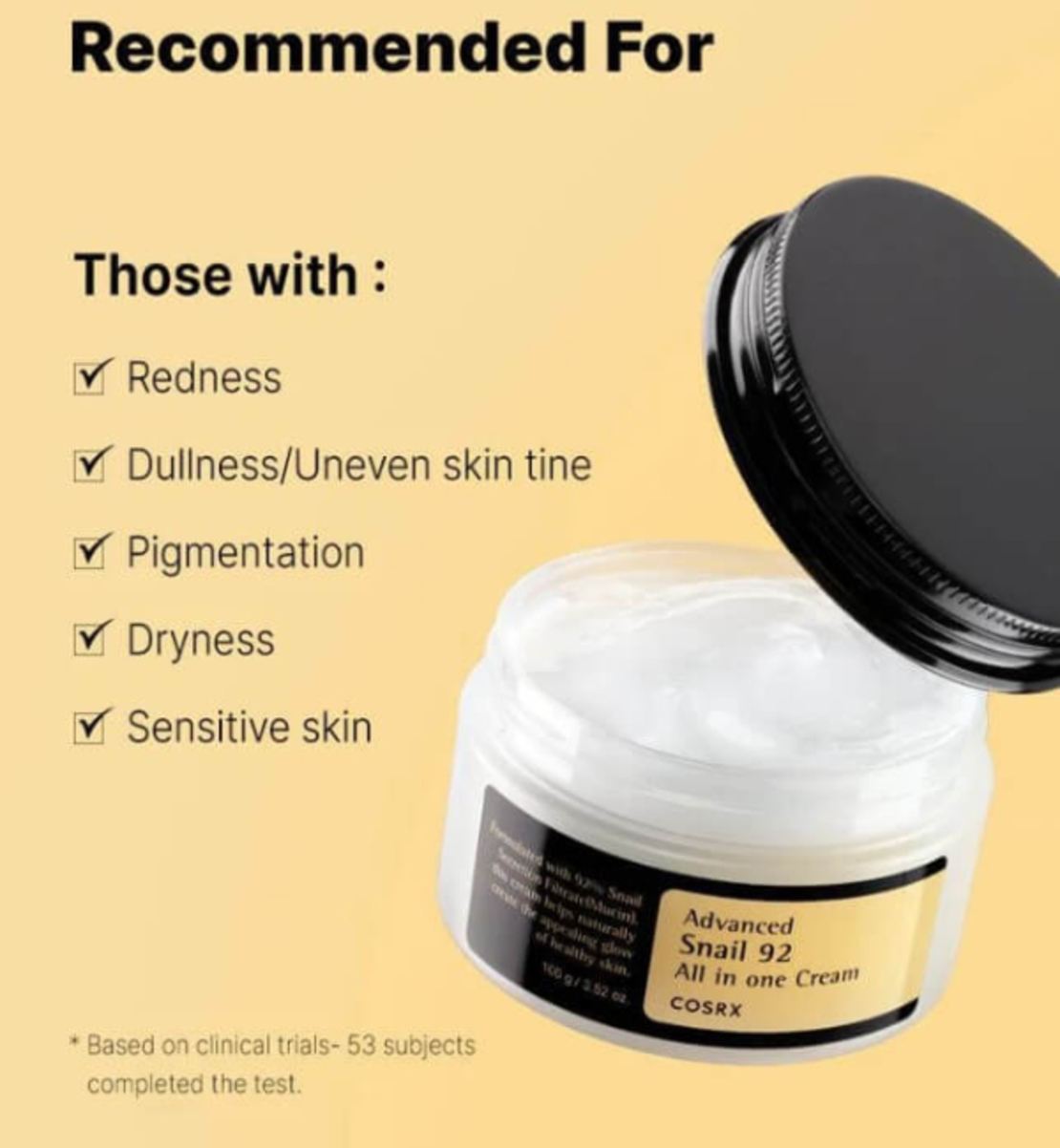 COSRX Advanced Snail 92 All in one Cream 100gr
