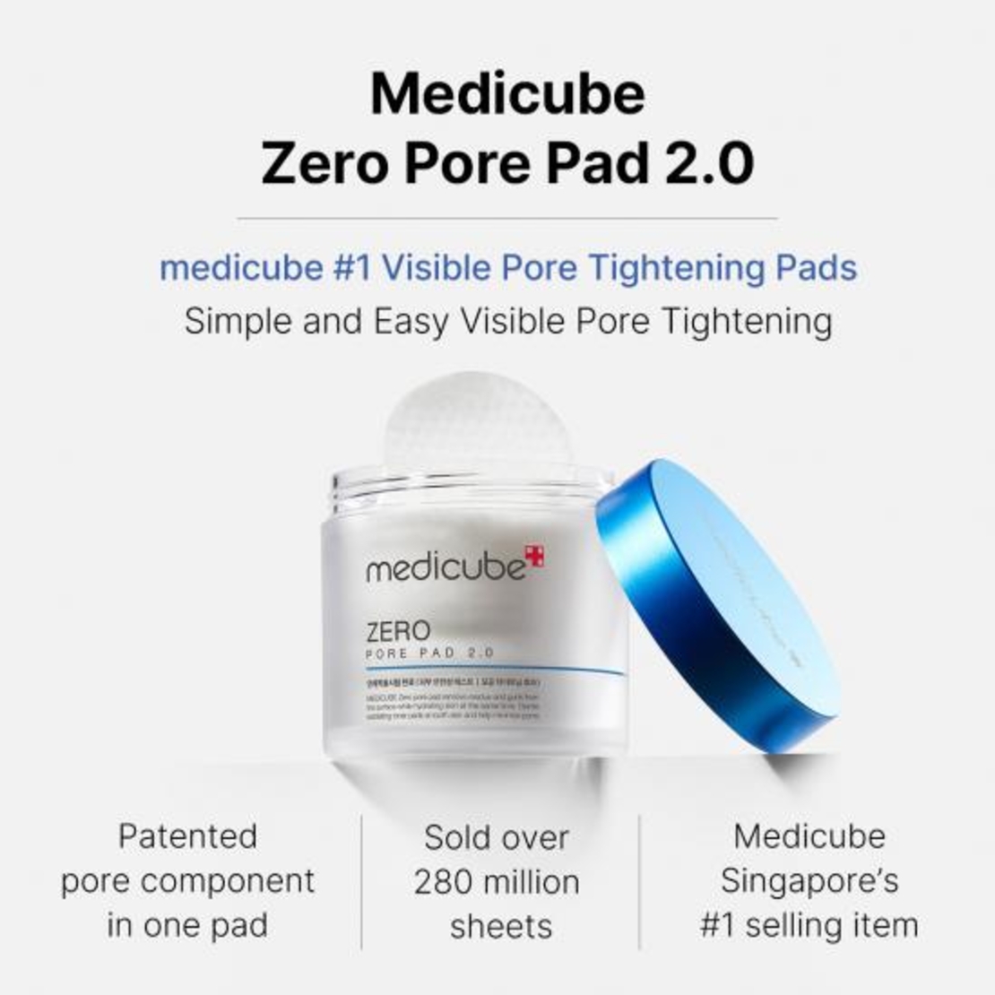 Medicube Zero Pore Pad 2.0 (70pcs)