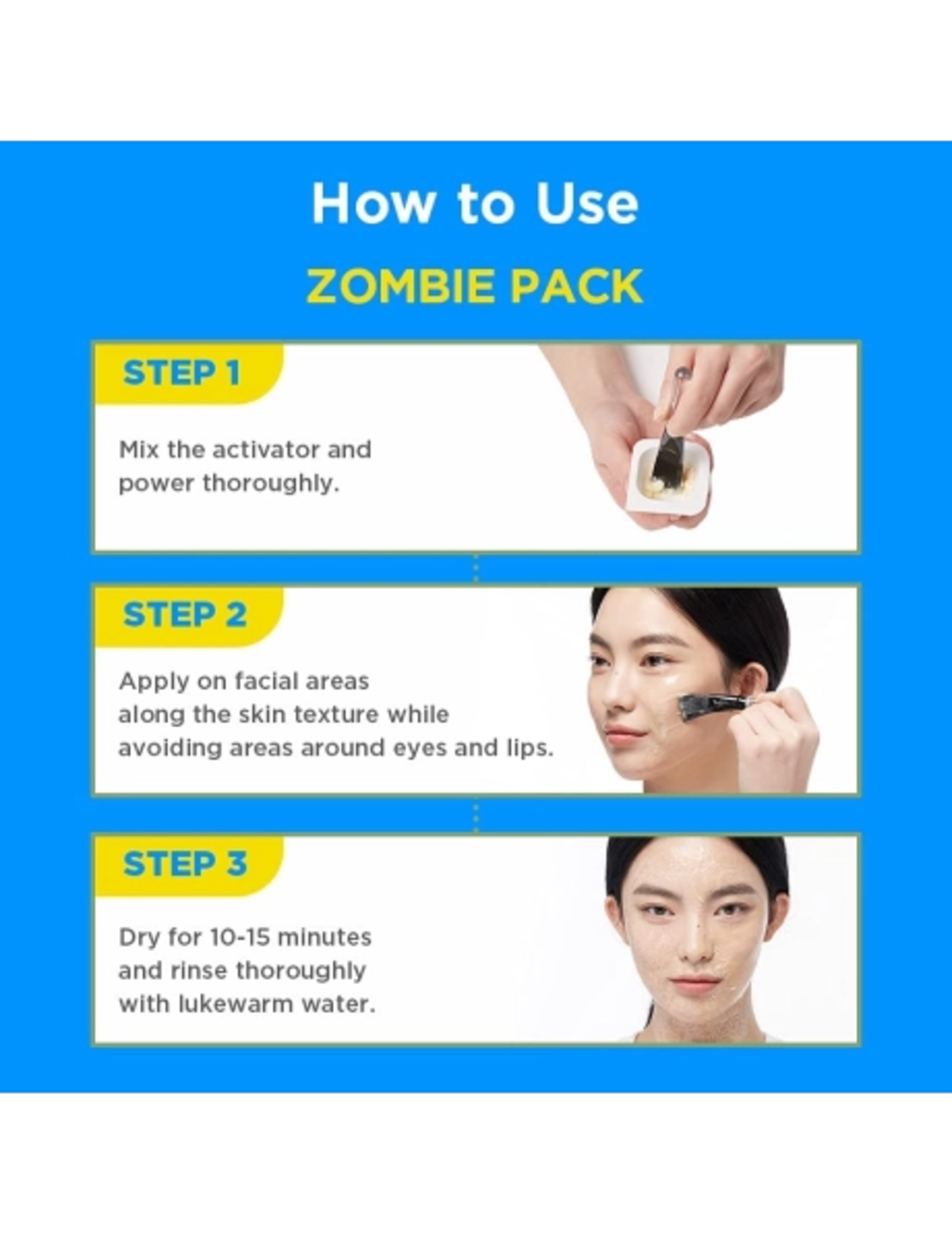 Zombie Beauty By Skin1004 Zombie Pack & Activator