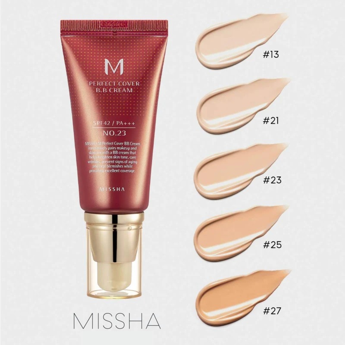 Missha M Perfect Cover BB Cream No.29 Caramel Beige 50ml