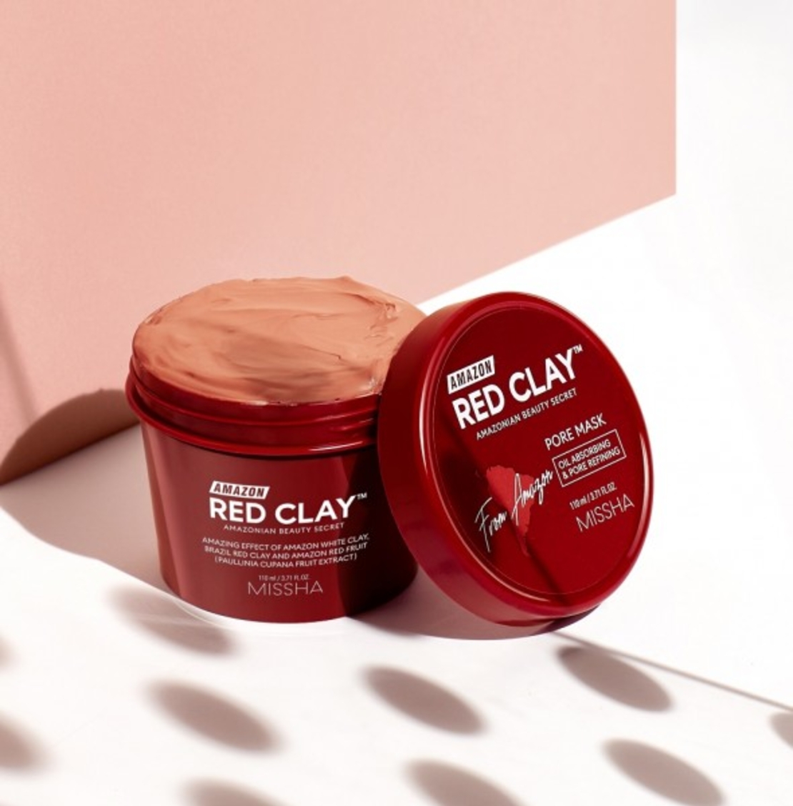 Missha  Amazon Red Clay Pore Mask 110ml