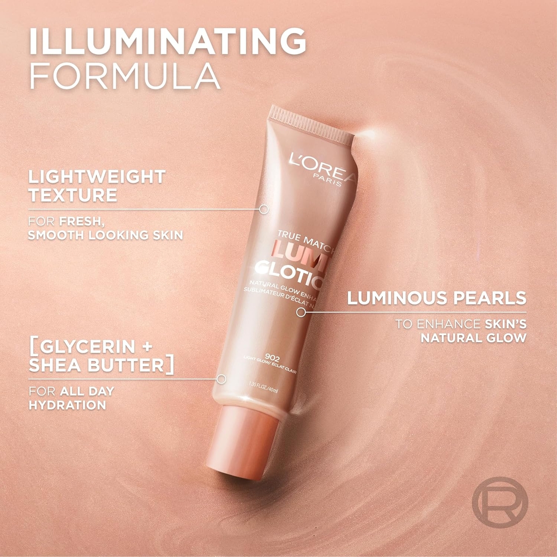 L'Oréal Paris Glotion All-In-One Natural Glow 902 - Light Glow