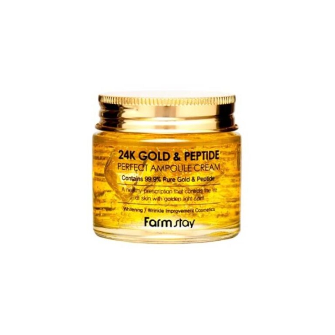 FarmStay 24K Gold & Peptide Perfect Ampoule Cream 80ml
