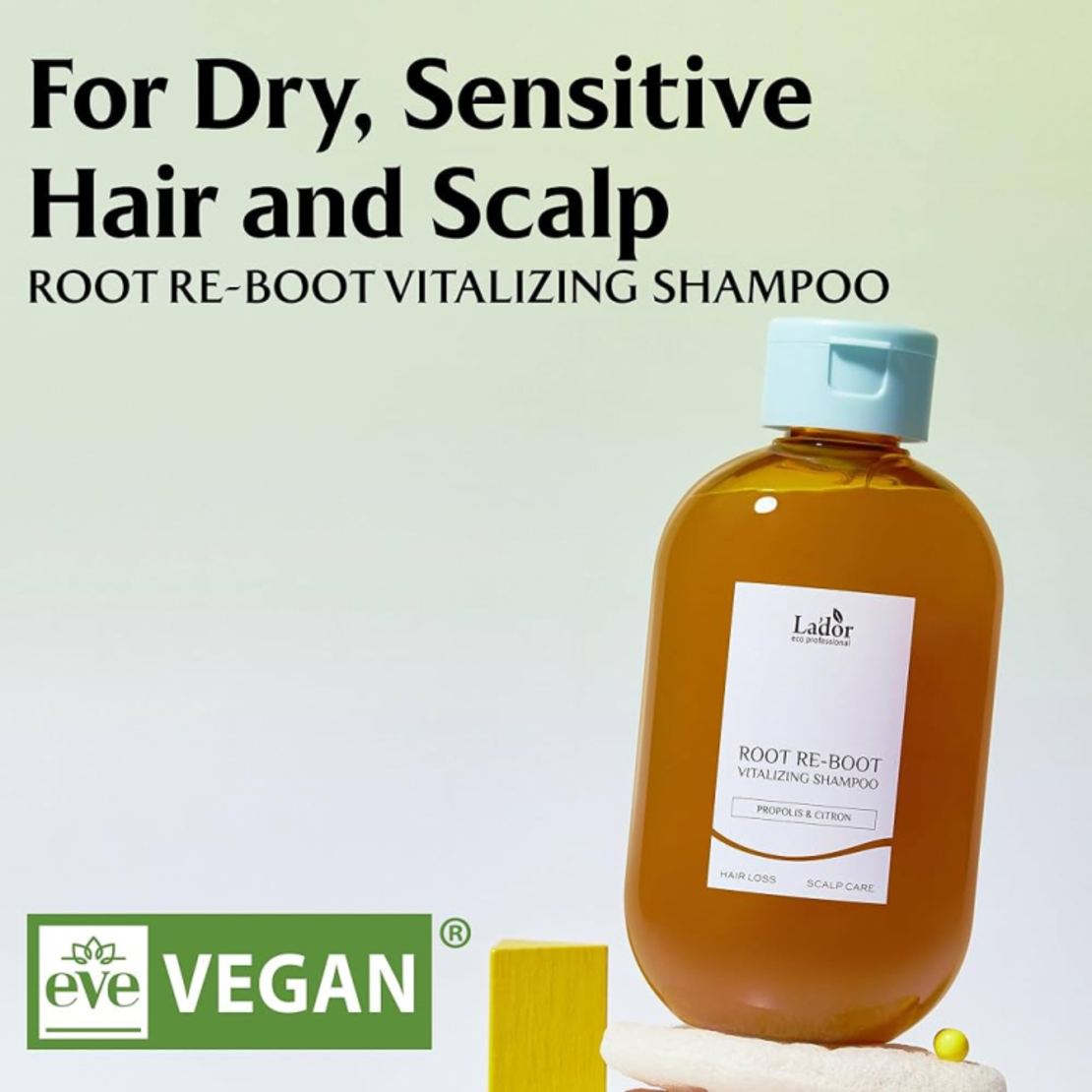 Lador Root Re-Boot Vitalizing Shampoo (Propolis & Citron) 300ml