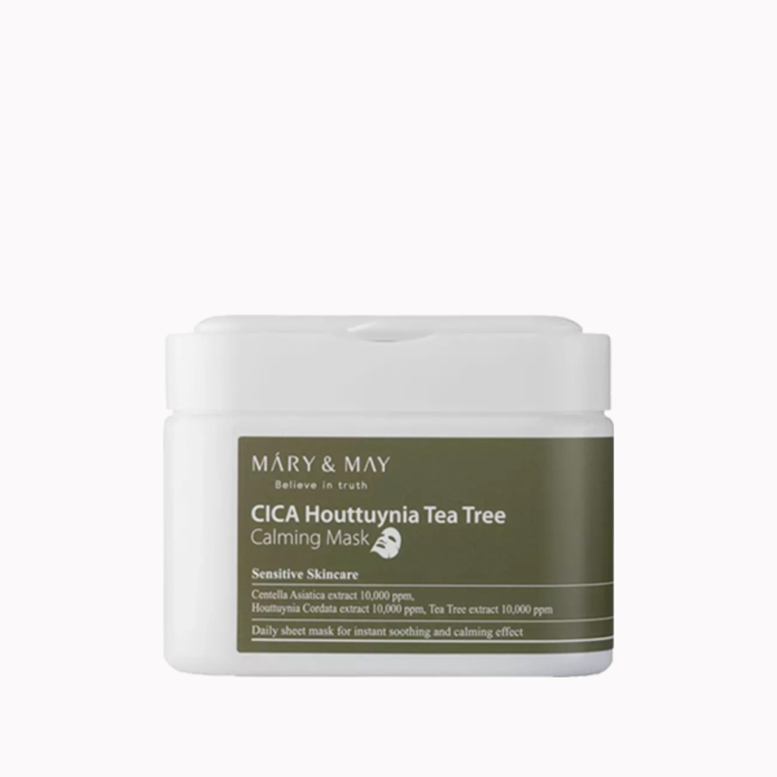 Mary & May Cica Houttuynia Tea Tree Calming Mask 30pcs