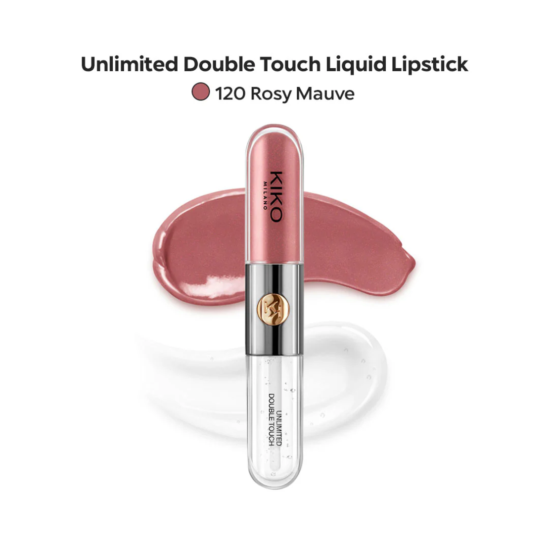 KIKO Milano Unlimited Double Touch 120 – Rosy Mauve