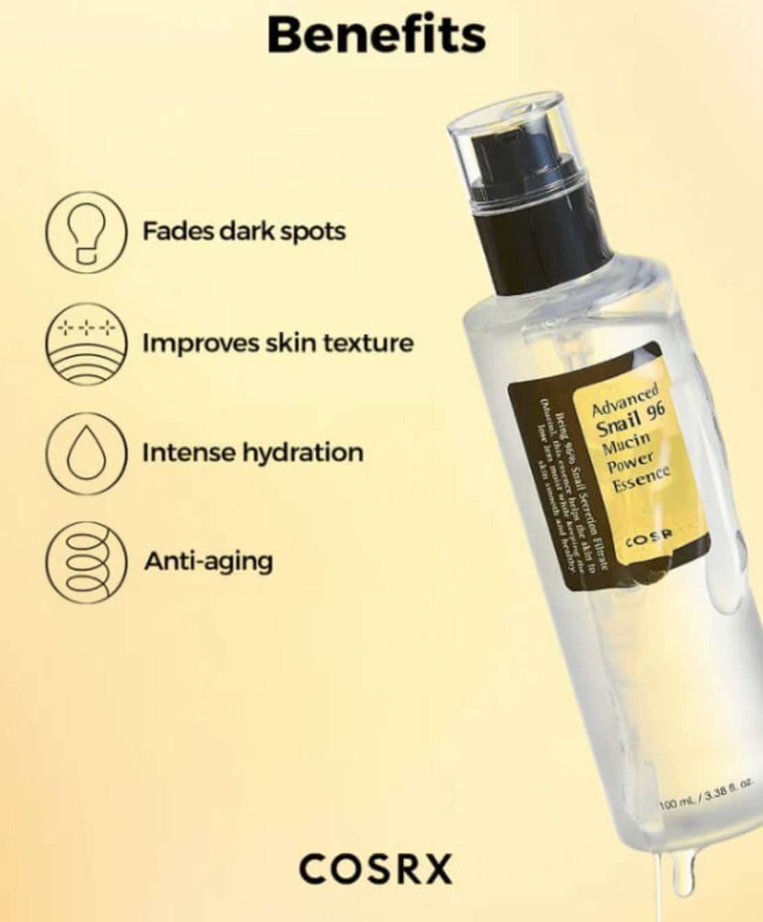 COSRX Advanced Snail 96 Mucin Power Essence 100ml