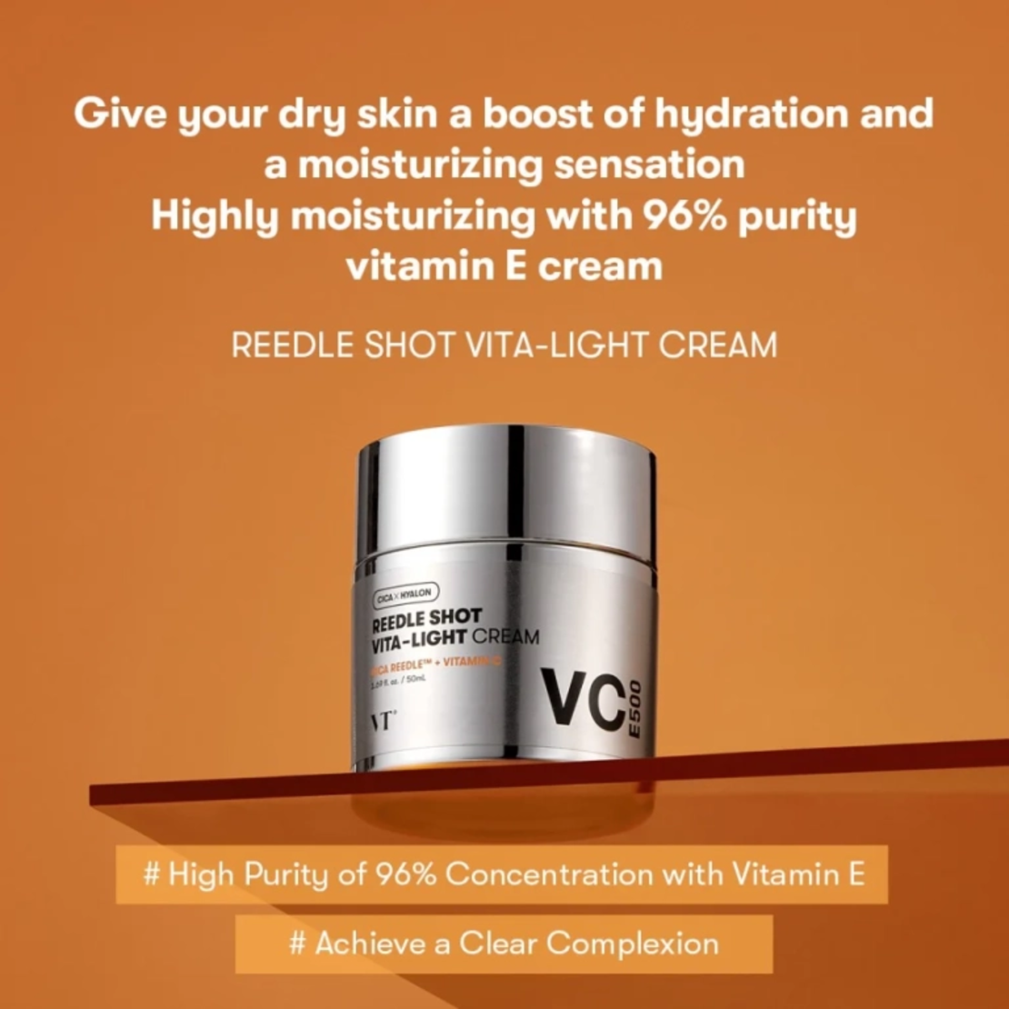 VT Cosmetics Reedle Shot Vita-Light Cream 50ml