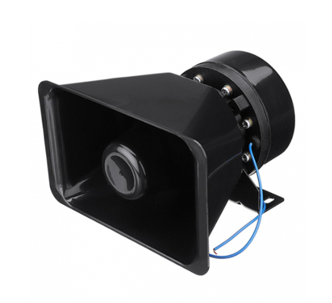 Сирена с микрофон 12V