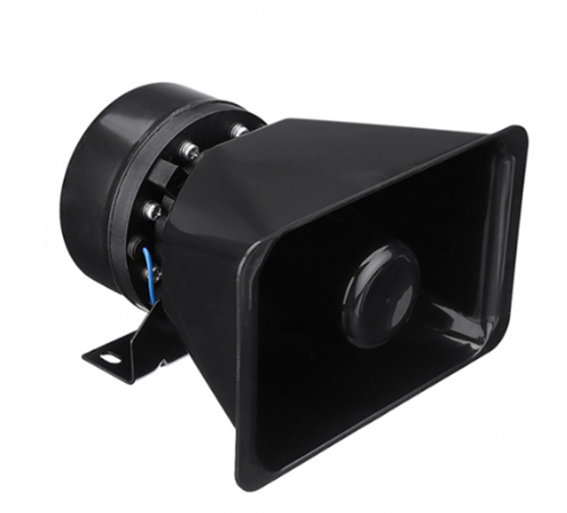 Сирена с микрофон 12V
