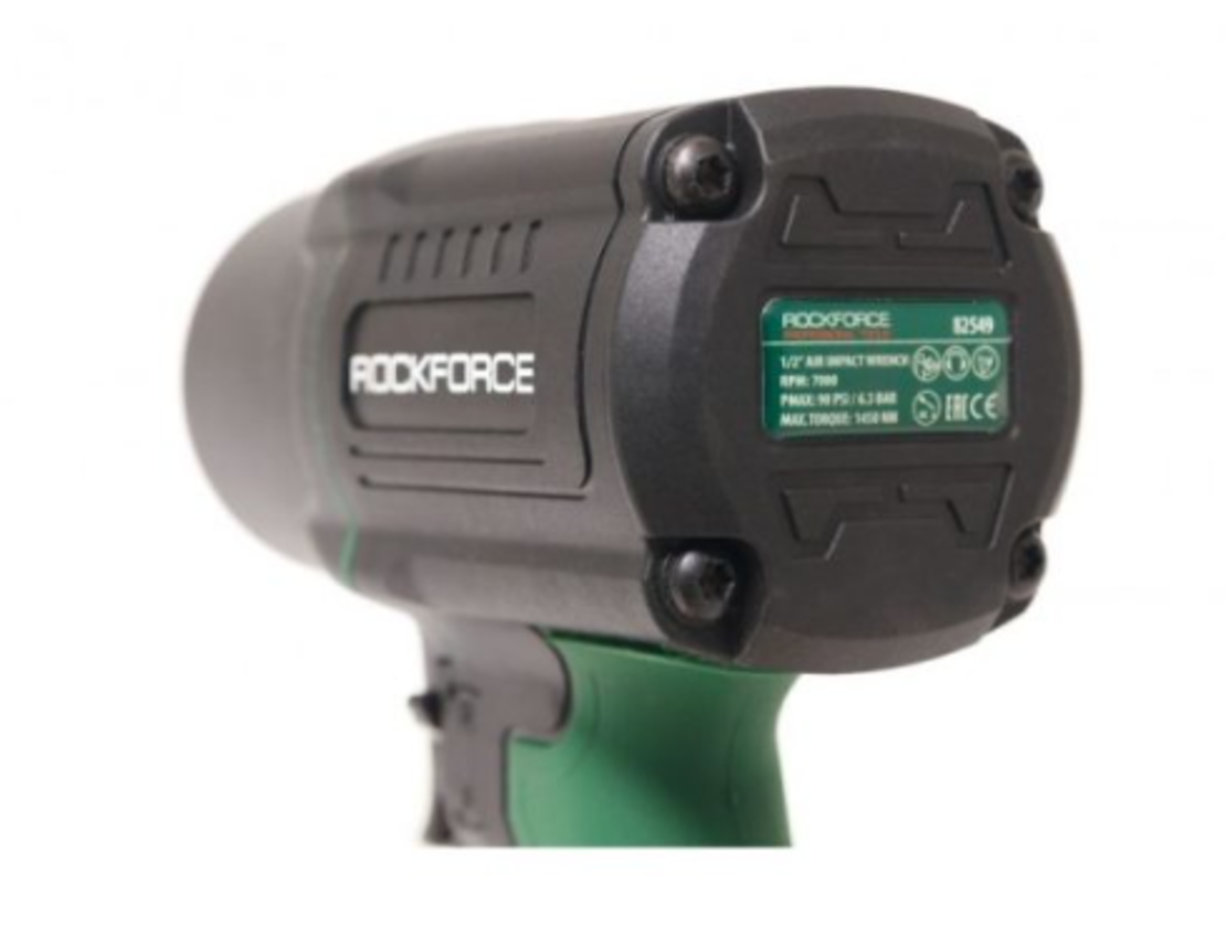 ПНЕВМАТИЧЕН ГАЙКОВЕРТ С КЪС ШПИНДЕЛ 1450 NМ 1/2″ ROCKFORCE
