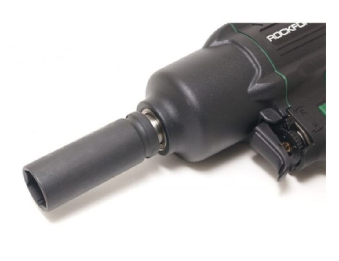 ПНЕВМАТИЧЕН ГАЙКОВЕРТ С КЪС ШПИНДЕЛ 1450 NМ 1/2″ ROCKFORCE