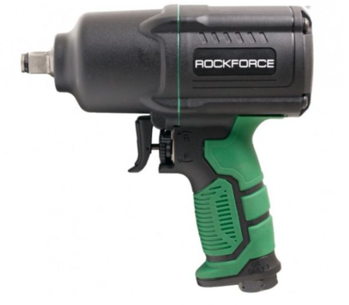 ПНЕВМАТИЧЕН ГАЙКОВЕРТ С КЪС ШПИНДЕЛ 1450 NМ 1/2″ ROCKFORCE