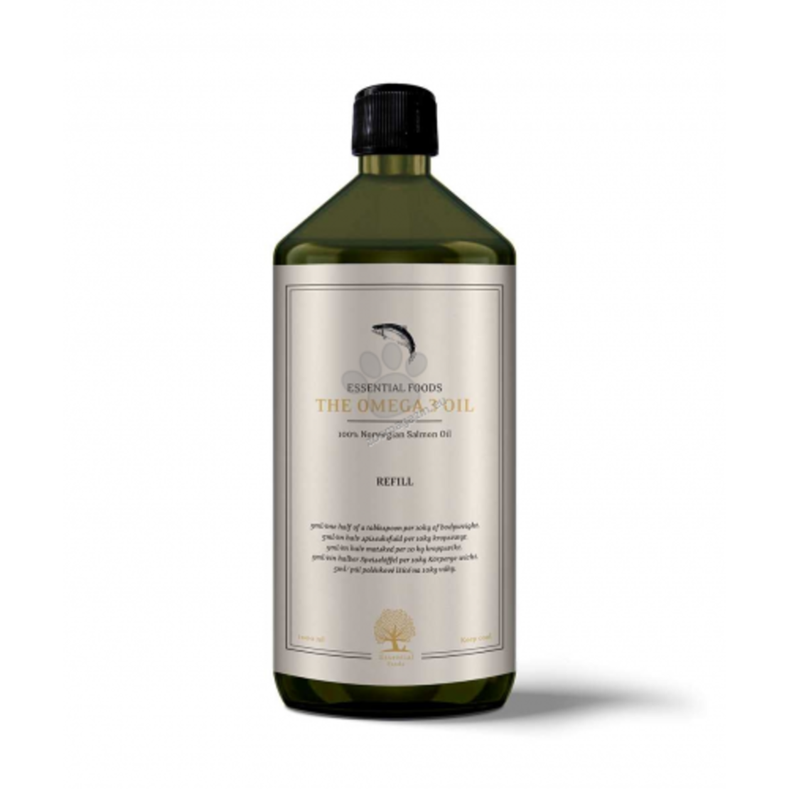 Essential The Omega 3 Oil - 1 литър - изцяло натурална добавка, приготвена от 100% масло от норвежка сьомга