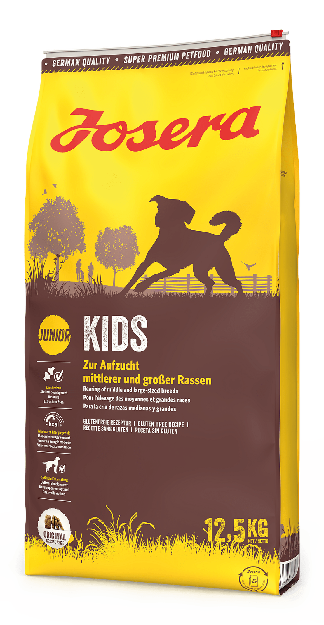 Josera Dog Kids суха храна за подрастващи кучета от средни и едри породи -  12.5 кг