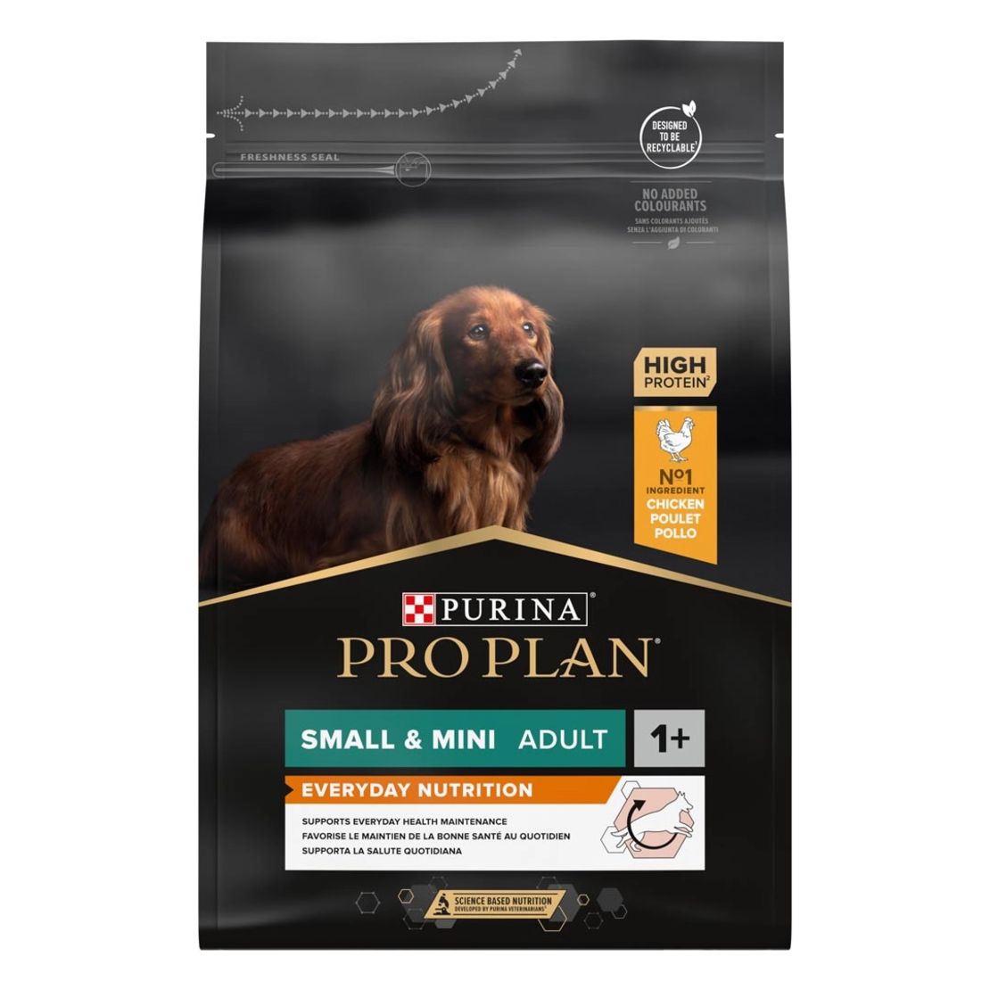 Purina Pro Plan Adult Small and Mini - суха храна за израснали кучета от дребни и мини породи с пиле - 700г
