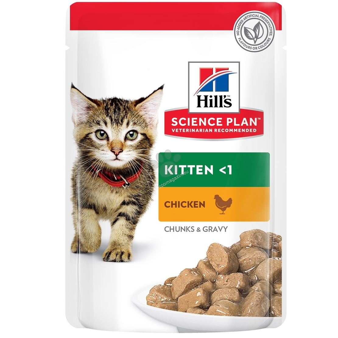 ПАУЧ POUCH Cat Kitten CHICKEN 85g ПИЛЕ КОТКА